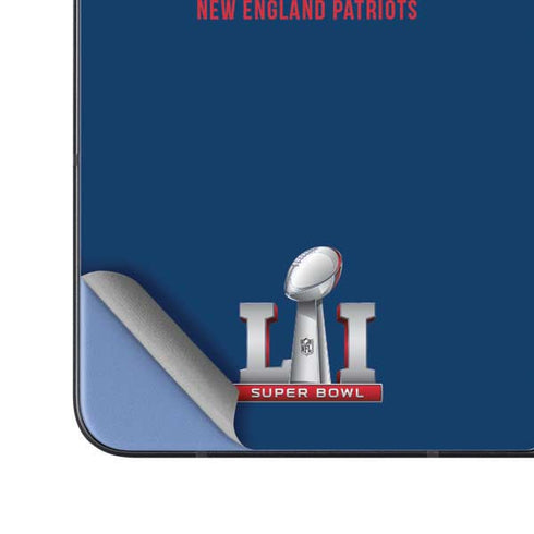NFL 2016 Super Bowl LI Champions New England Patriots Galaxy Z Fold5 5G Skin